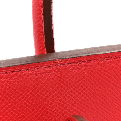 Hermes Epsom BIRKIN 30 Bougainvillea 15 of 17