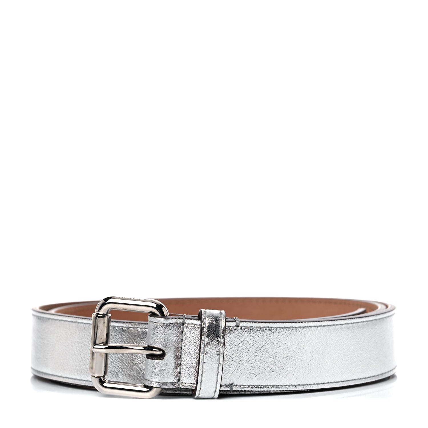 Fendi Vitello Catalan Mirror Multi Accessory Belt Argento 12 of 15
