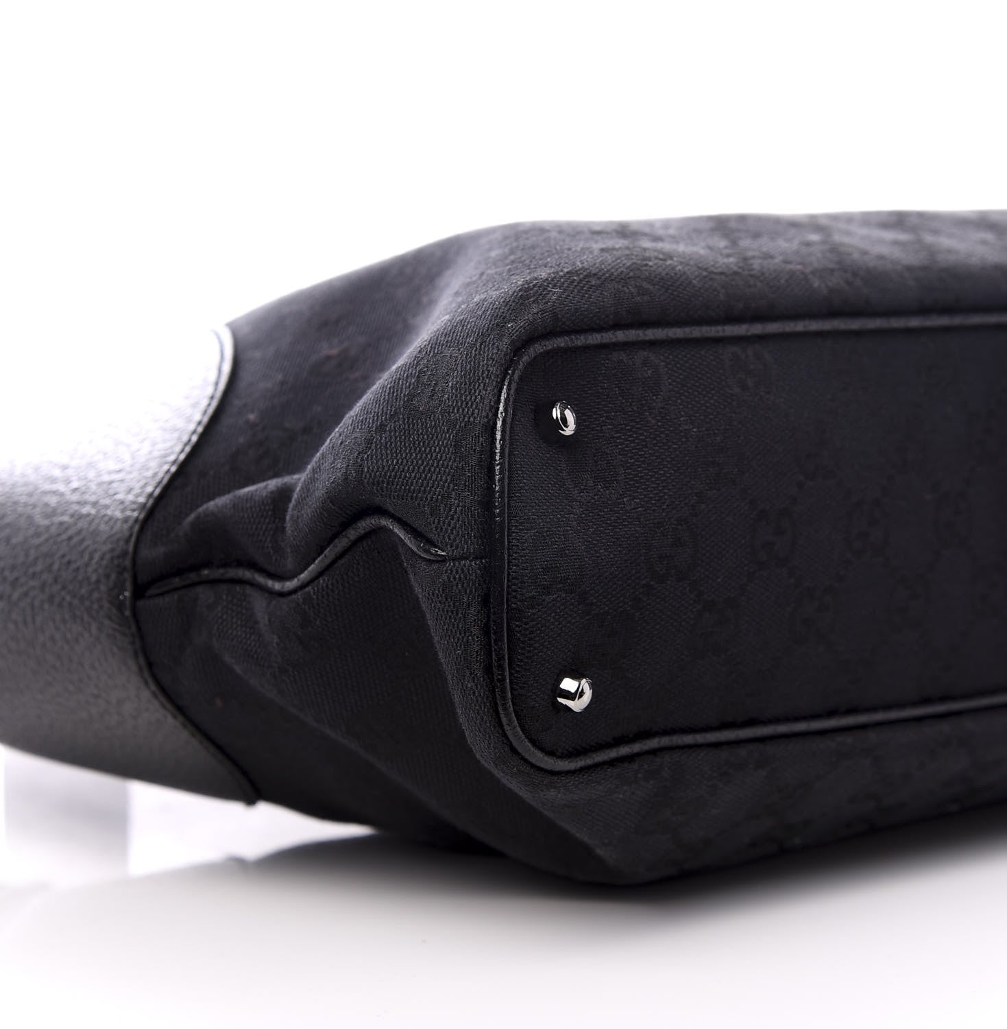 Gucci Monogram Signature GG Tote Black 6 of 8