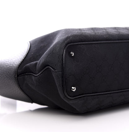 Gucci Monogram Signature GG Tote Black 6 of 8