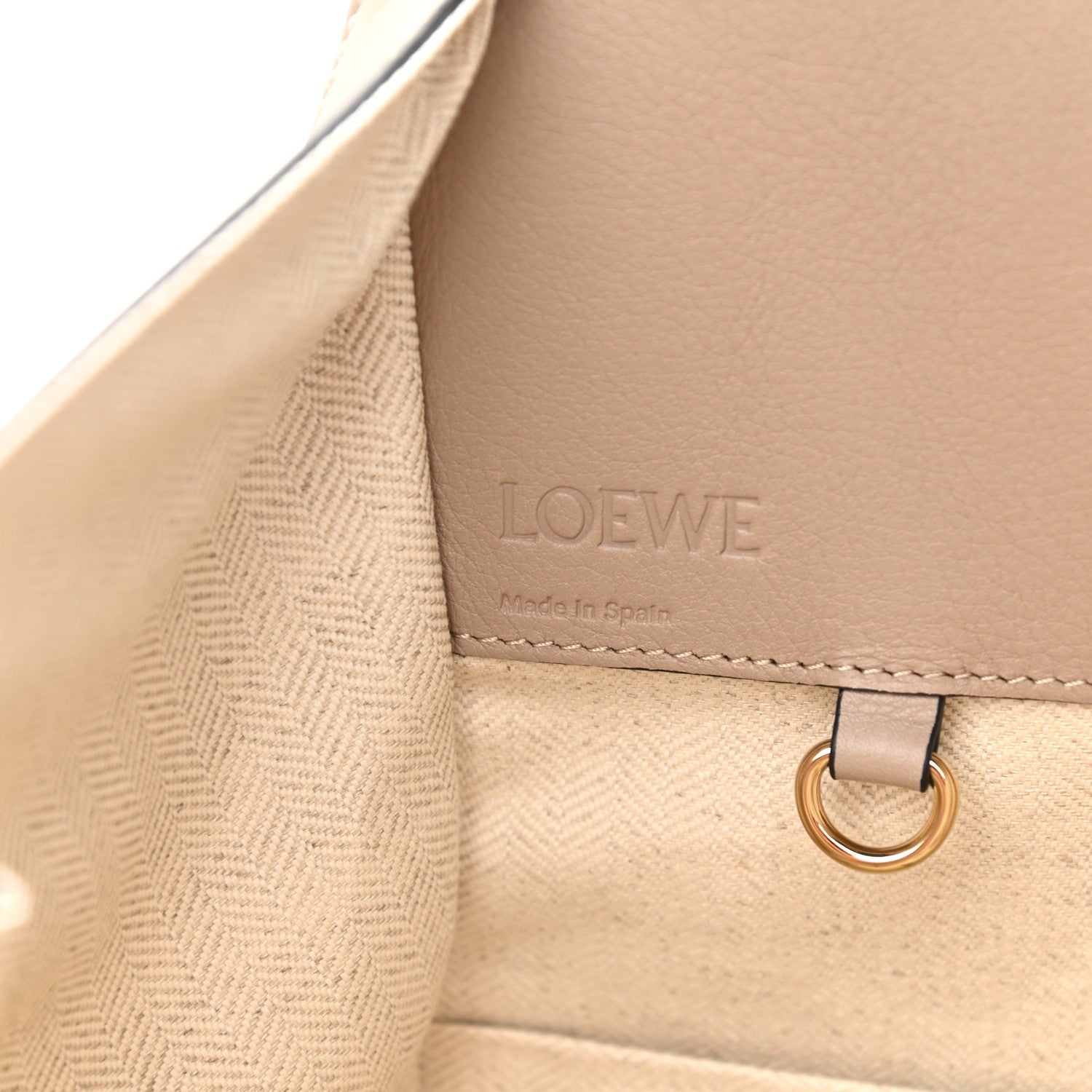 Loewe Calfskin Small Hammock Shoulder Bag Sand 6 of 10