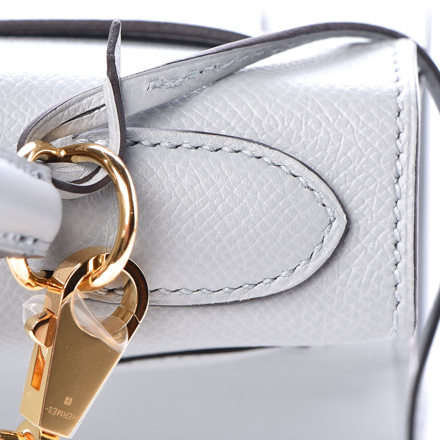 Epsom Kelly Sellier 28 Bleu Glacier