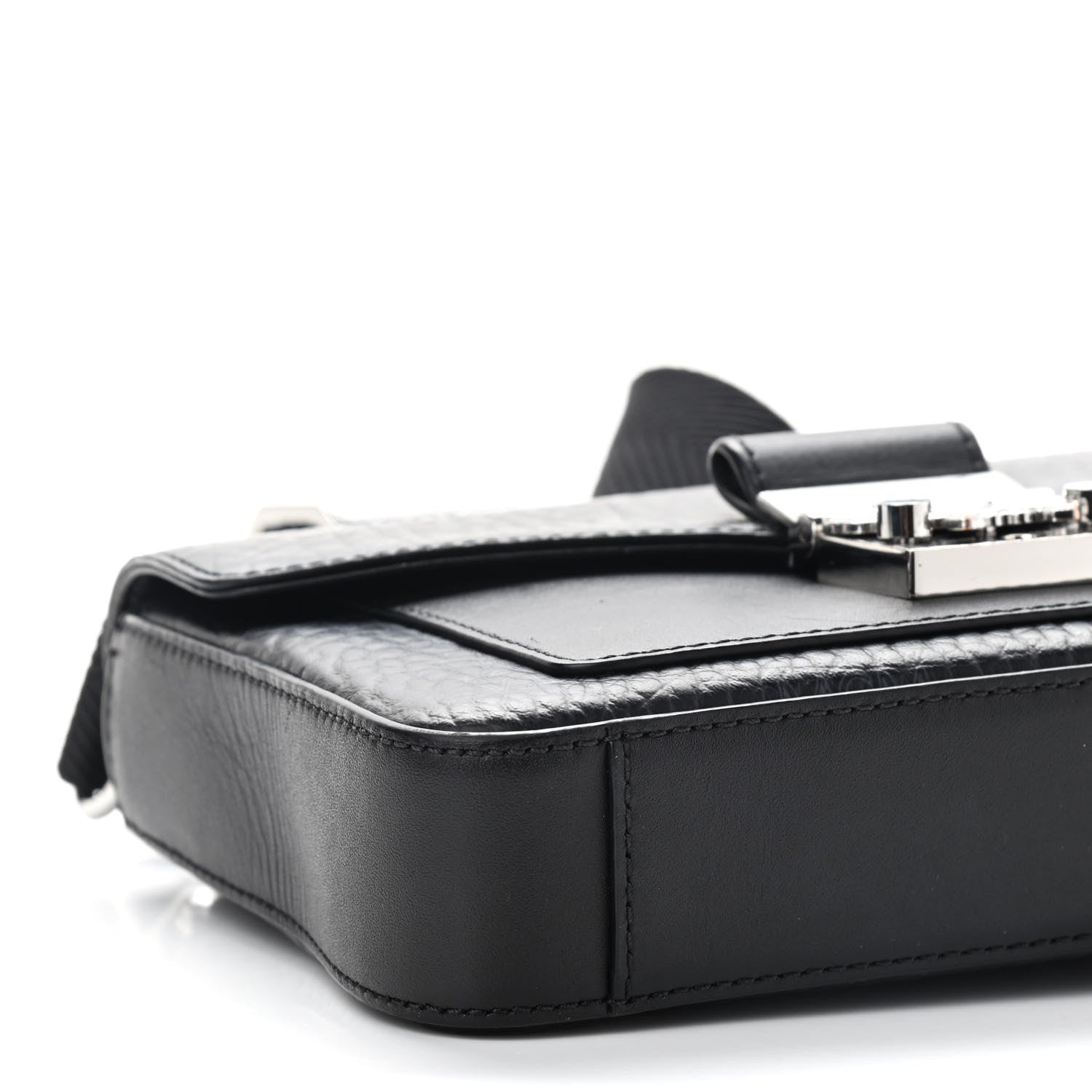 MCM Visetos Millie Crossbody Black 9 of 12