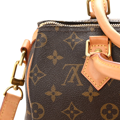Louis Vuitton Monogram Speedy Bandouliere 25 14 of 17