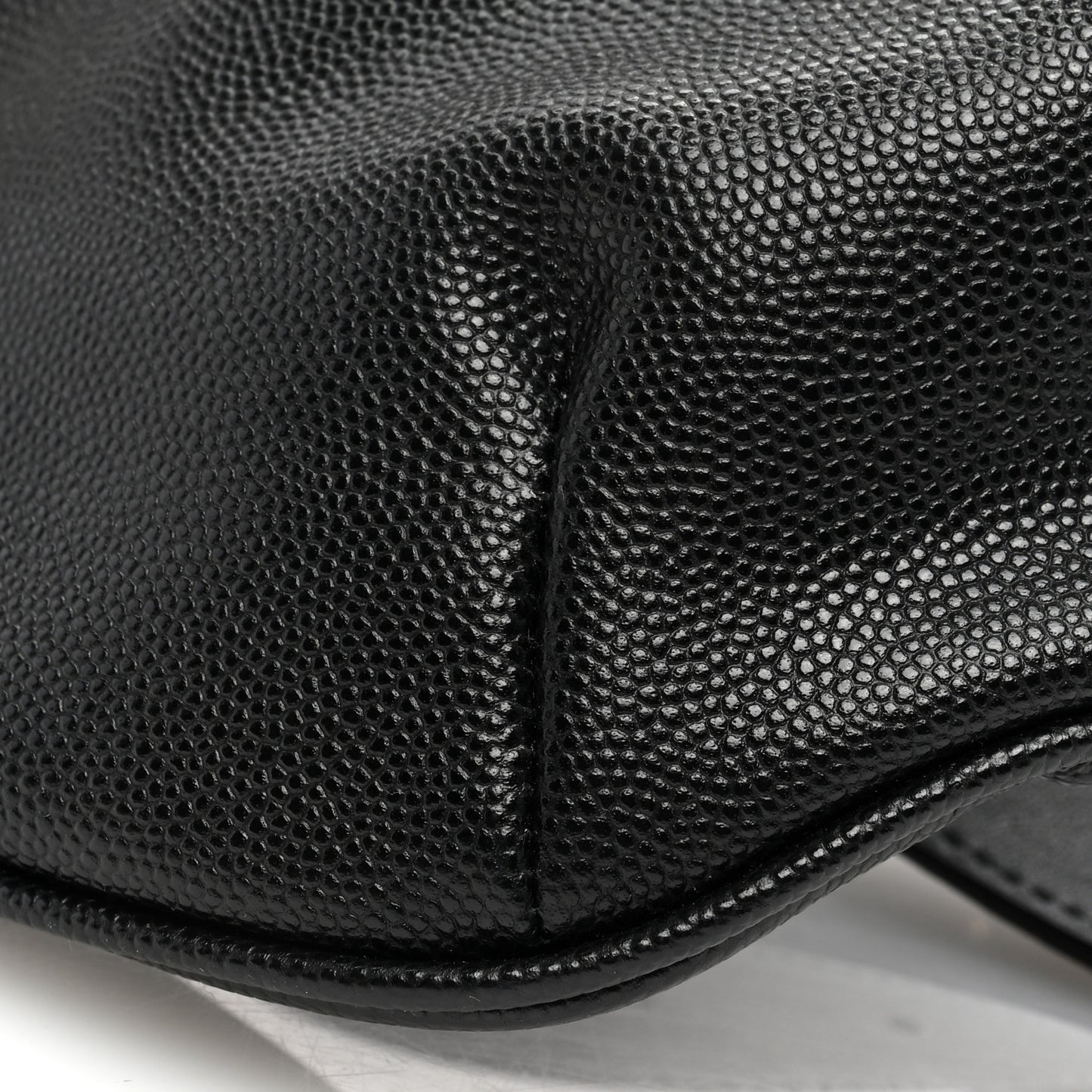 Grain De Poudre Monogram Belt Bag Black