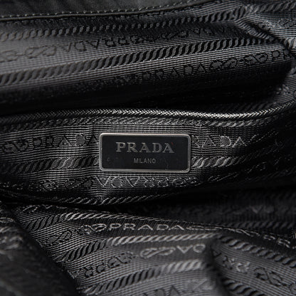 Prada Tessuto Nylon Vela Saffiano Tote Black 5 of 10