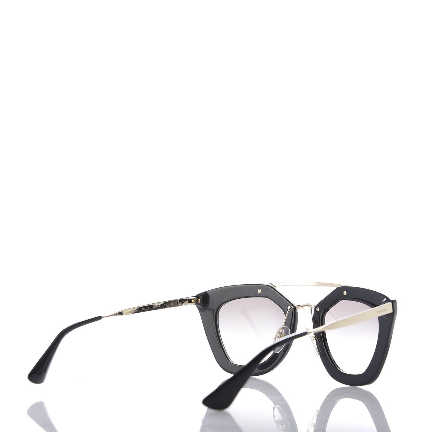 Acetate Cinema Sunglasses SPR 09Q Black