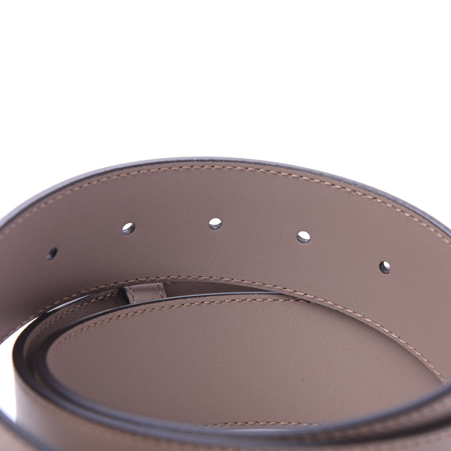 Gucci Calfskin Double G 40mm Belt 85 34 Porcelain Rose 4 of 5