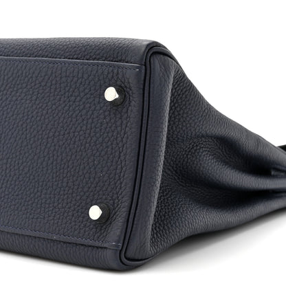 Hermes Togo Kelly Retourne 32 Bleu Nuit 9 of 12