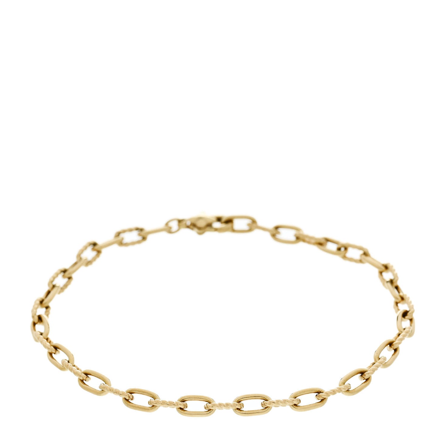 18K Yellow Gold Madison 3mm Classic Chain Bracelet