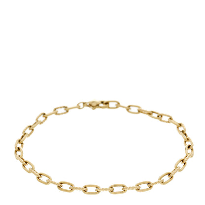 David Yurman 18K Yellow Gold Madison 3mm Classic Chain Bracelet 1 of 4