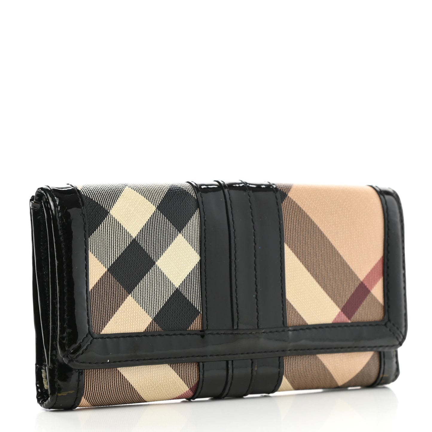 Nova Check Penrose Continental Wallet Black