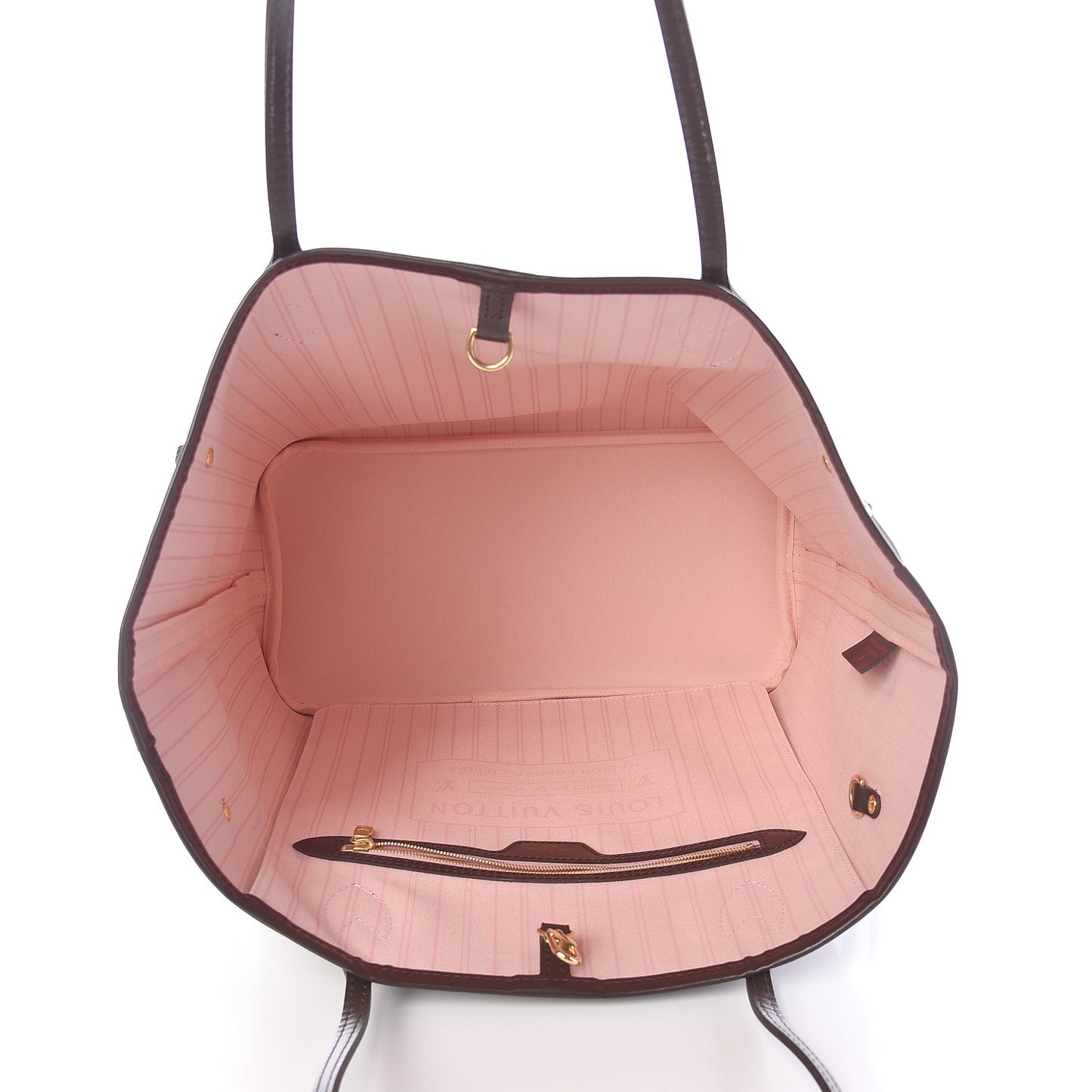Damier Ebene Neo Neverfull MM Rose Ballerine