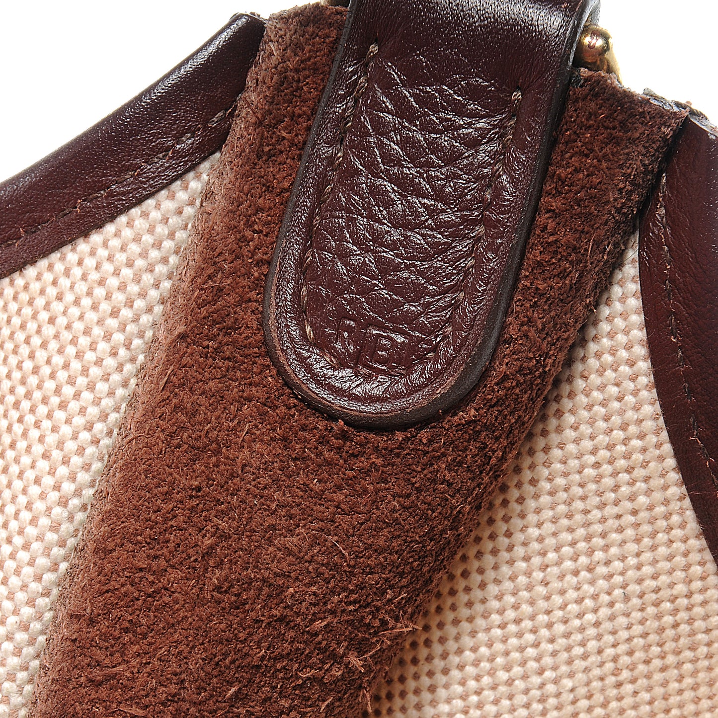 Toile Ardennes Evelyne GM Ecru Chocolate