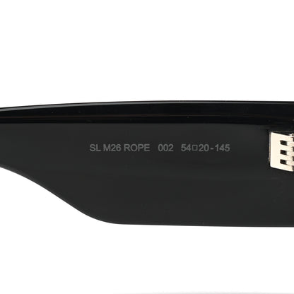 Saint Laurent Acetate Rope Sunglasses SL M26 Black 7 of 9