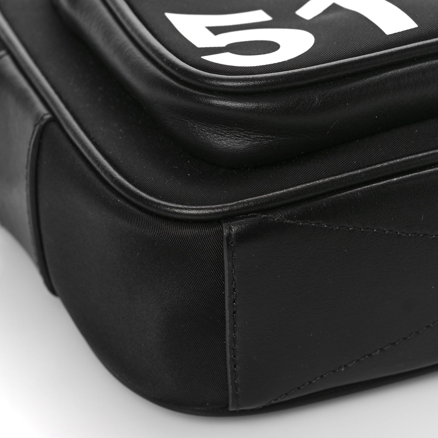 Nylon Paddy Crossbody Bag Black