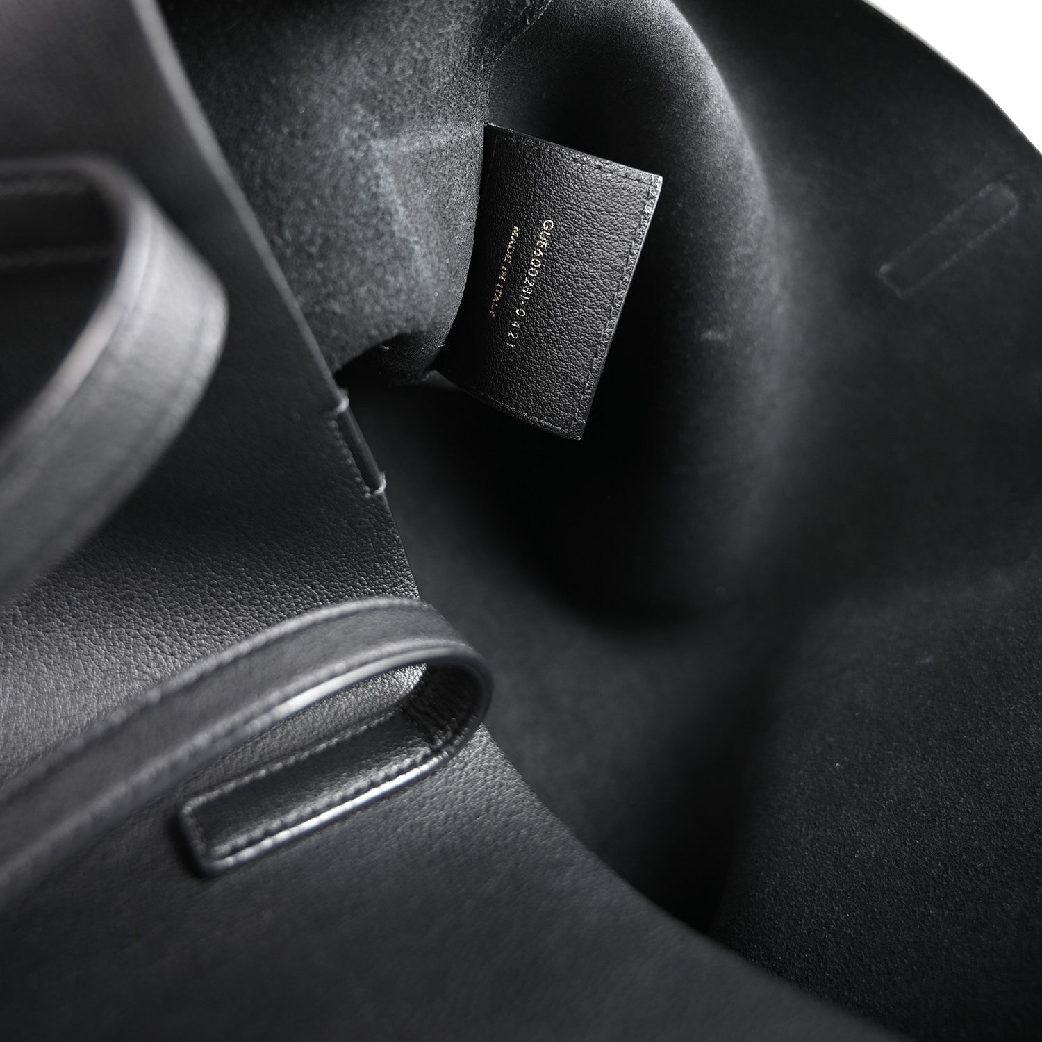 Saint Laurent Calfskin Large Shopping Tote Black 7 of 10