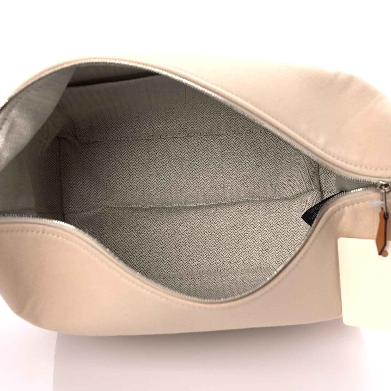 Hermes Canvas Small Bride-A-Brac Pouch Natural 6 of 12