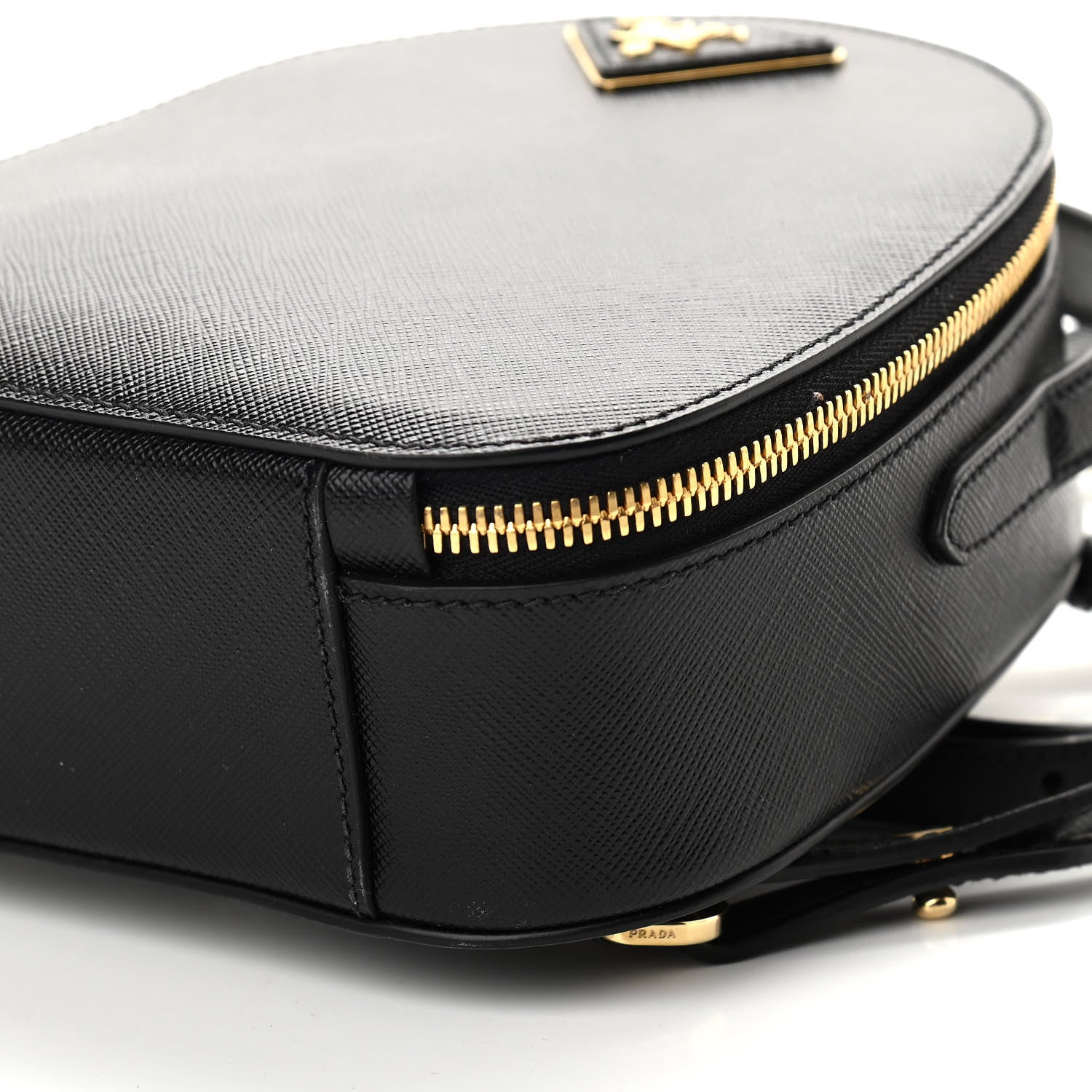 Prada Saffiano Lux Mini Odette Backpack Black 8 of 8