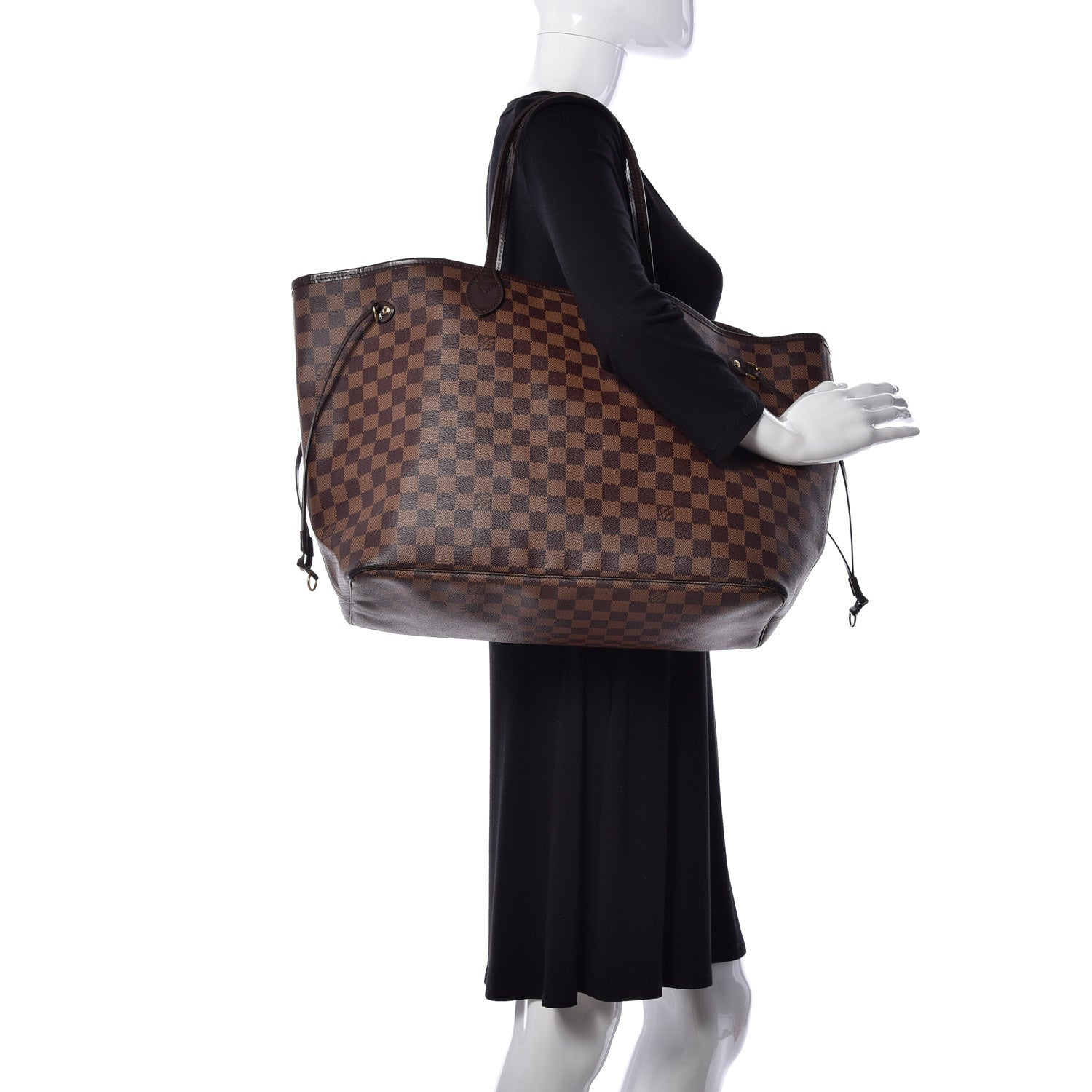 Louis Vuitton Damier Ebene Neo Neverfull GM 2 of 8