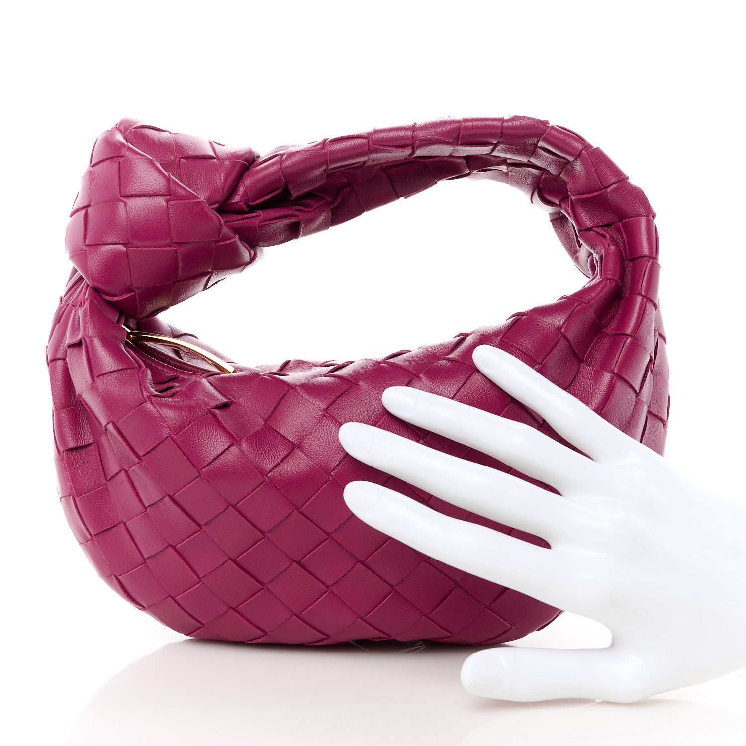 Bottega Veneta Nappa Intrecciato Mini Jodie Cinnabar 2 of 11