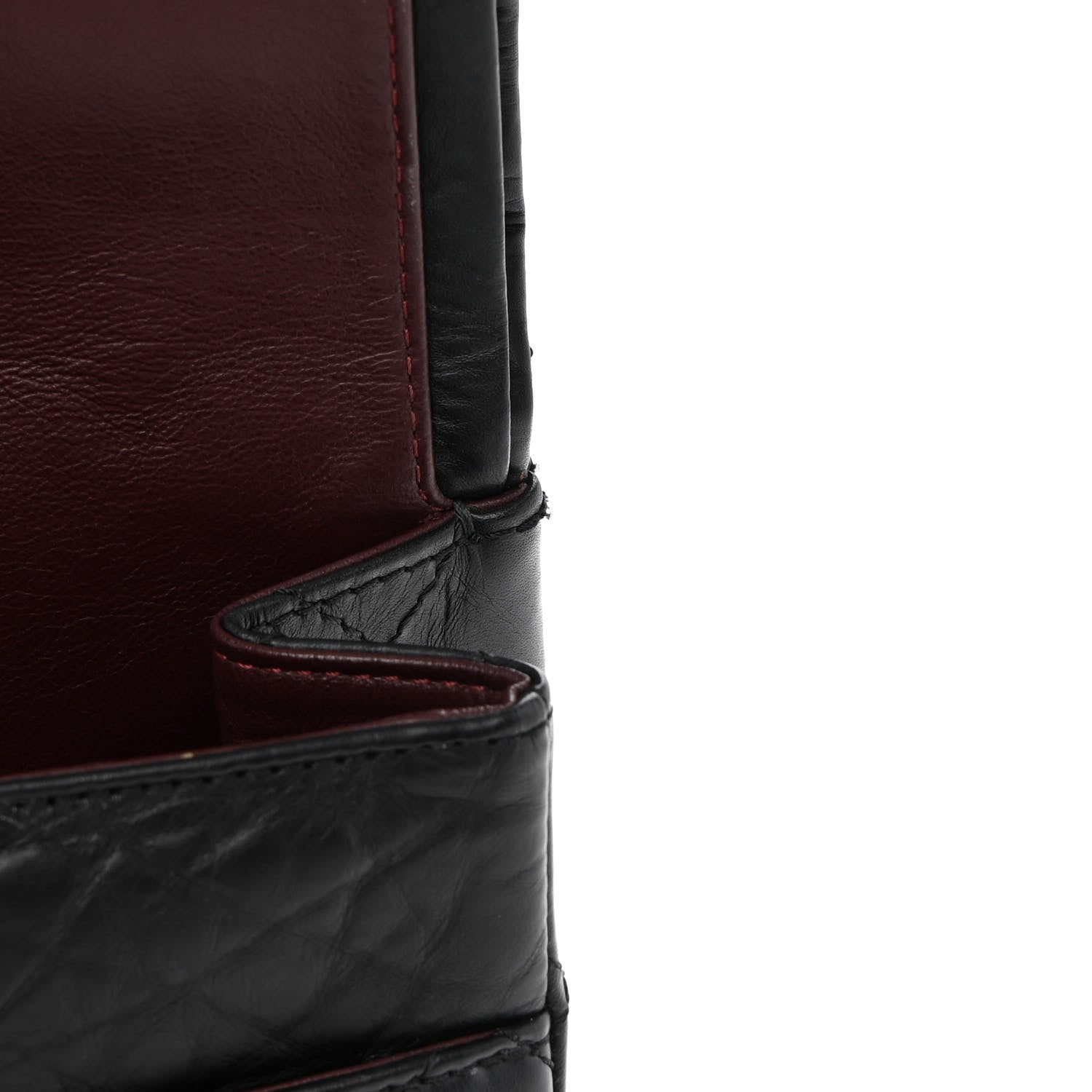 Chanel Aged Calfskin Quilted 2.55 Reissue 227 Flap Black 16 of 19