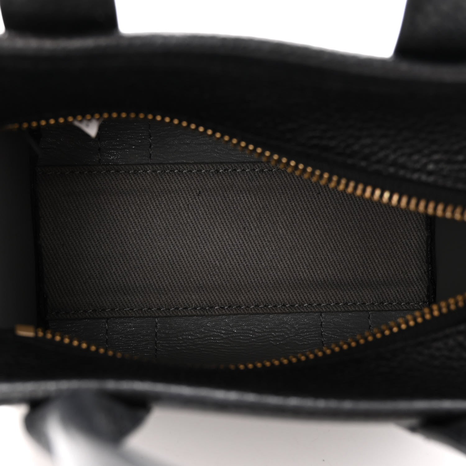 Marc Jacobs Grained Calfskin Micro The Tote Bag Black 5 of 9