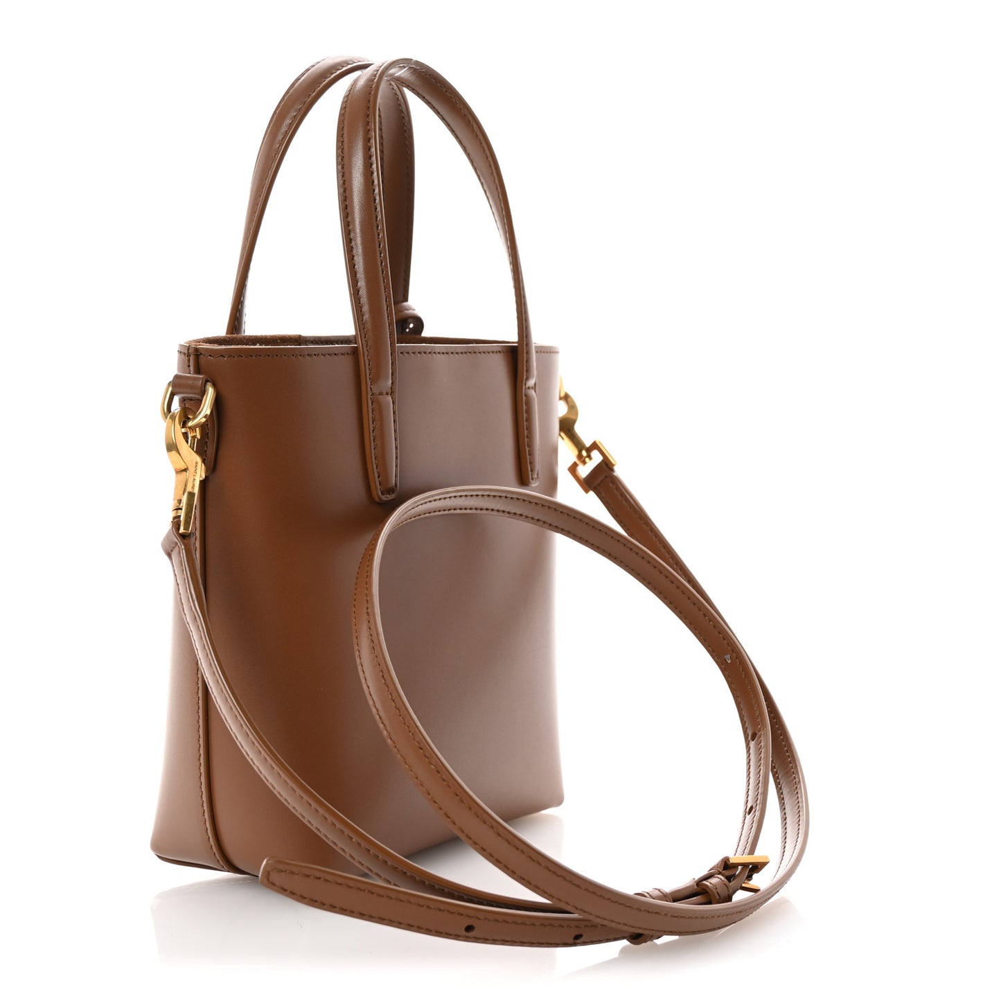 Calfskin Mini Toy Shopping Tote Fox