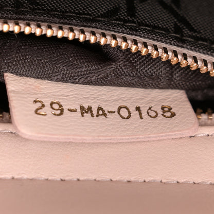 Christian Dior Lambskin Cannage Small Lucky Badges My Lady Dior Light Pink 7 of 17