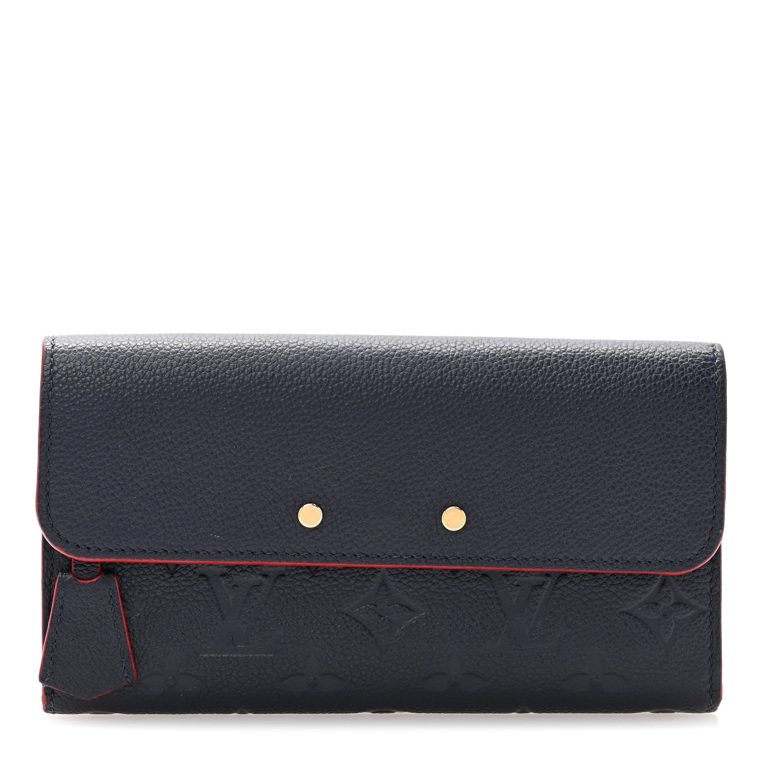 Louis Vuitton Empreinte Pont-Neuf Wallet Marine Rouge 1 of 9