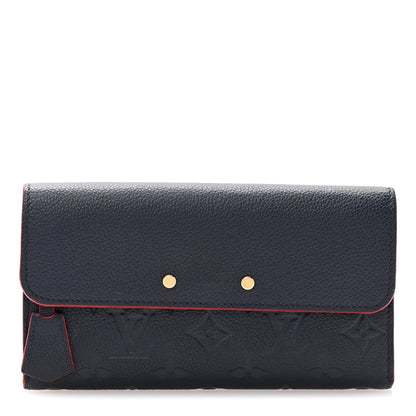 Louis Vuitton Empreinte Pont-Neuf Wallet Marine Rouge 1 of 9