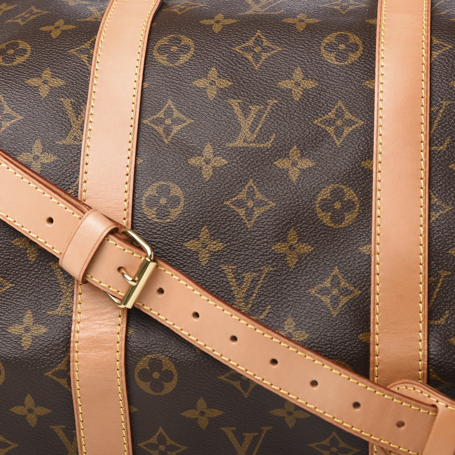 Louis Vuitton Monogram Keepall Bandouliere 55 9 of 9