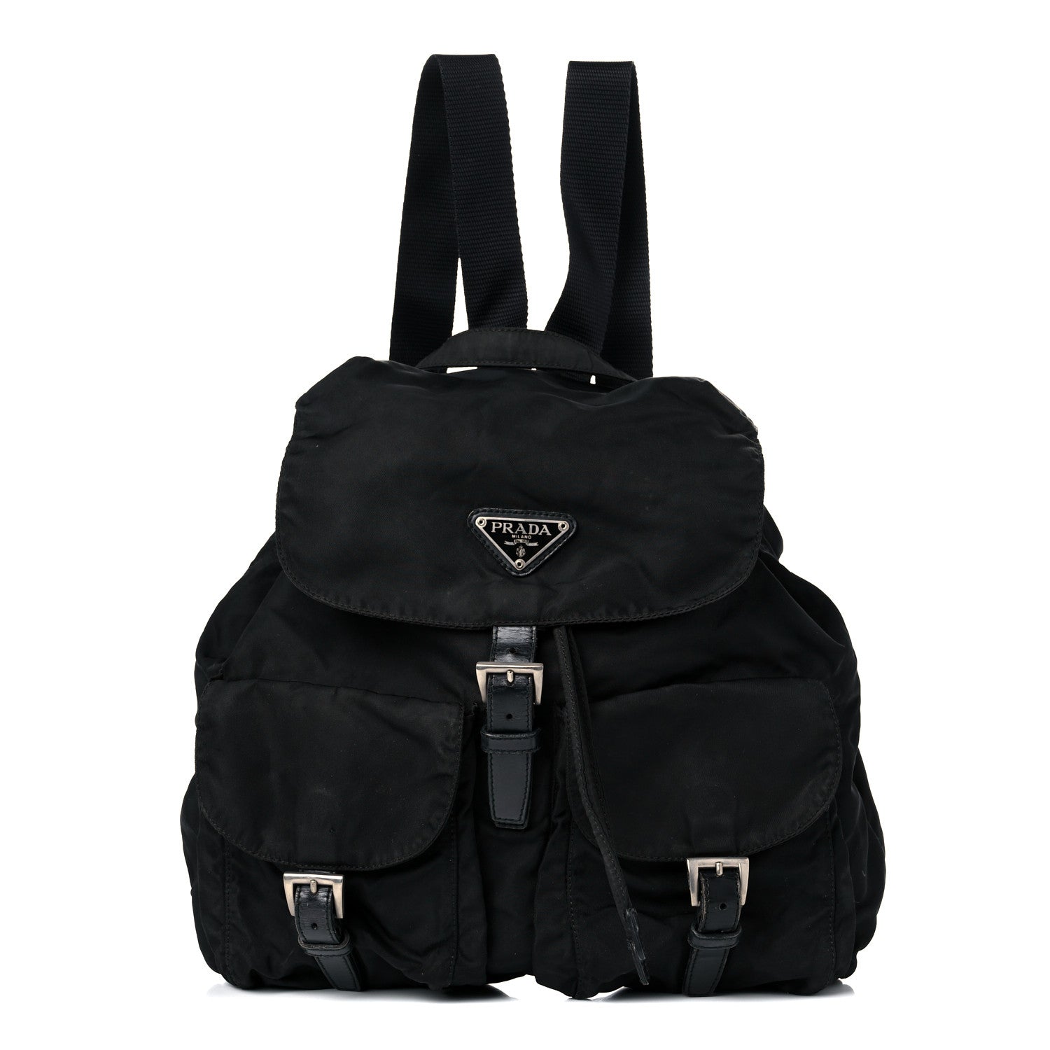 Prada Nylon Vela Medium Backpack Black 1 of 25