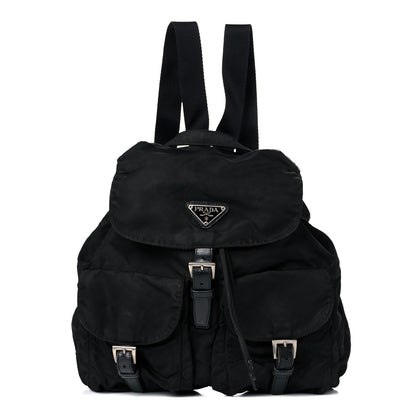 Prada Nylon Vela Medium Backpack Black 1 of 25