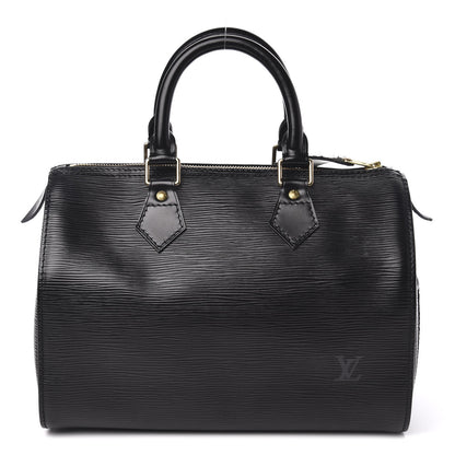 Louis Vuitton Epi Speedy 25 Black 1 of 10