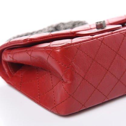 Chanel Aged Calfskin Quilted 2.55 Reissue 224 Flap Red 8 of 10
