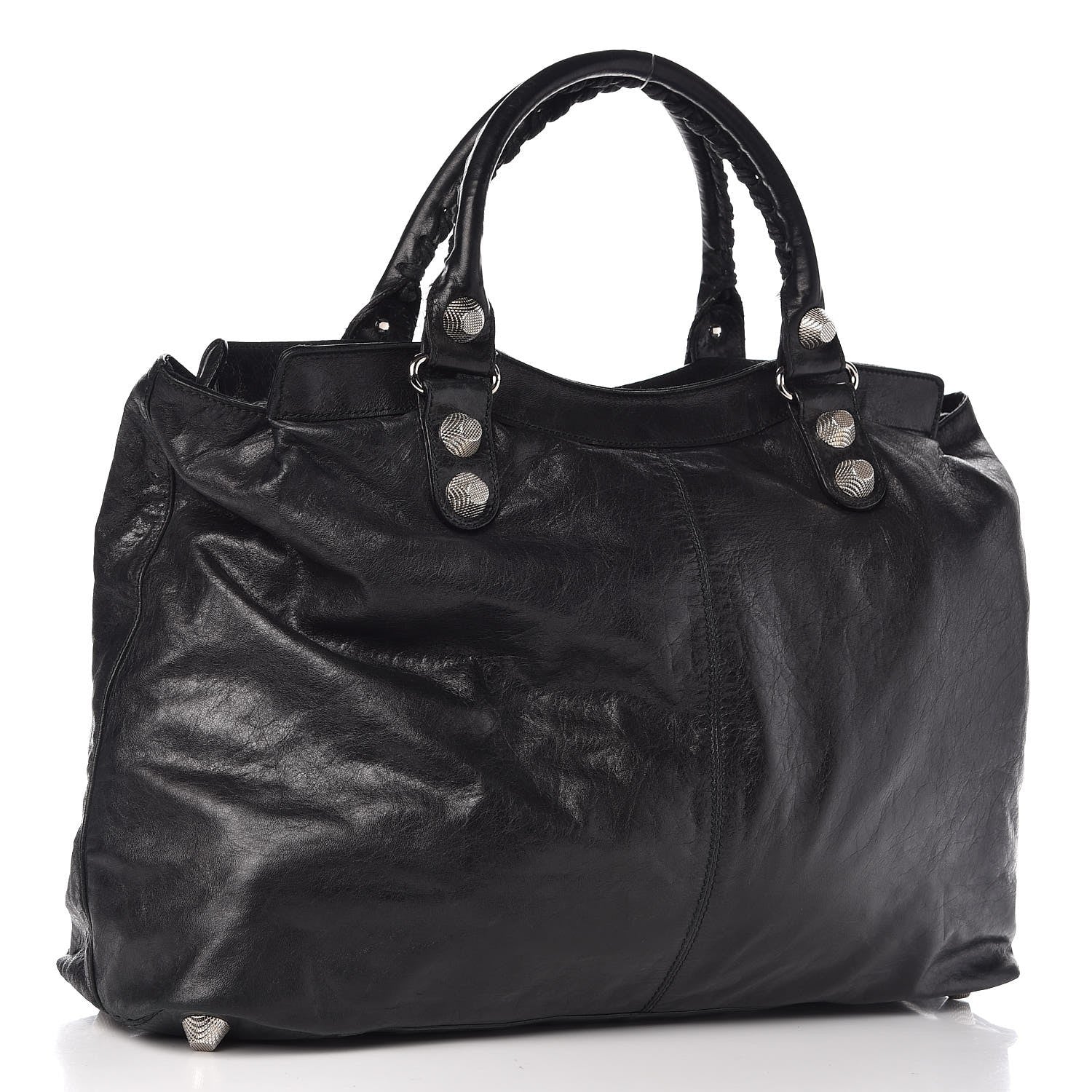 Balenciaga Chevre Giant 21 Silver Hardware RTT Anthracite 3 of 16