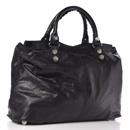 Balenciaga Chevre Giant 21 Silver Hardware RTT Anthracite 3 of 16