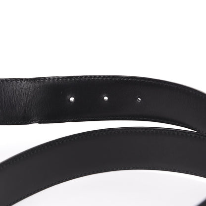 Gucci Calfskin G Buckle Belt 75 30 Black 3 of 5