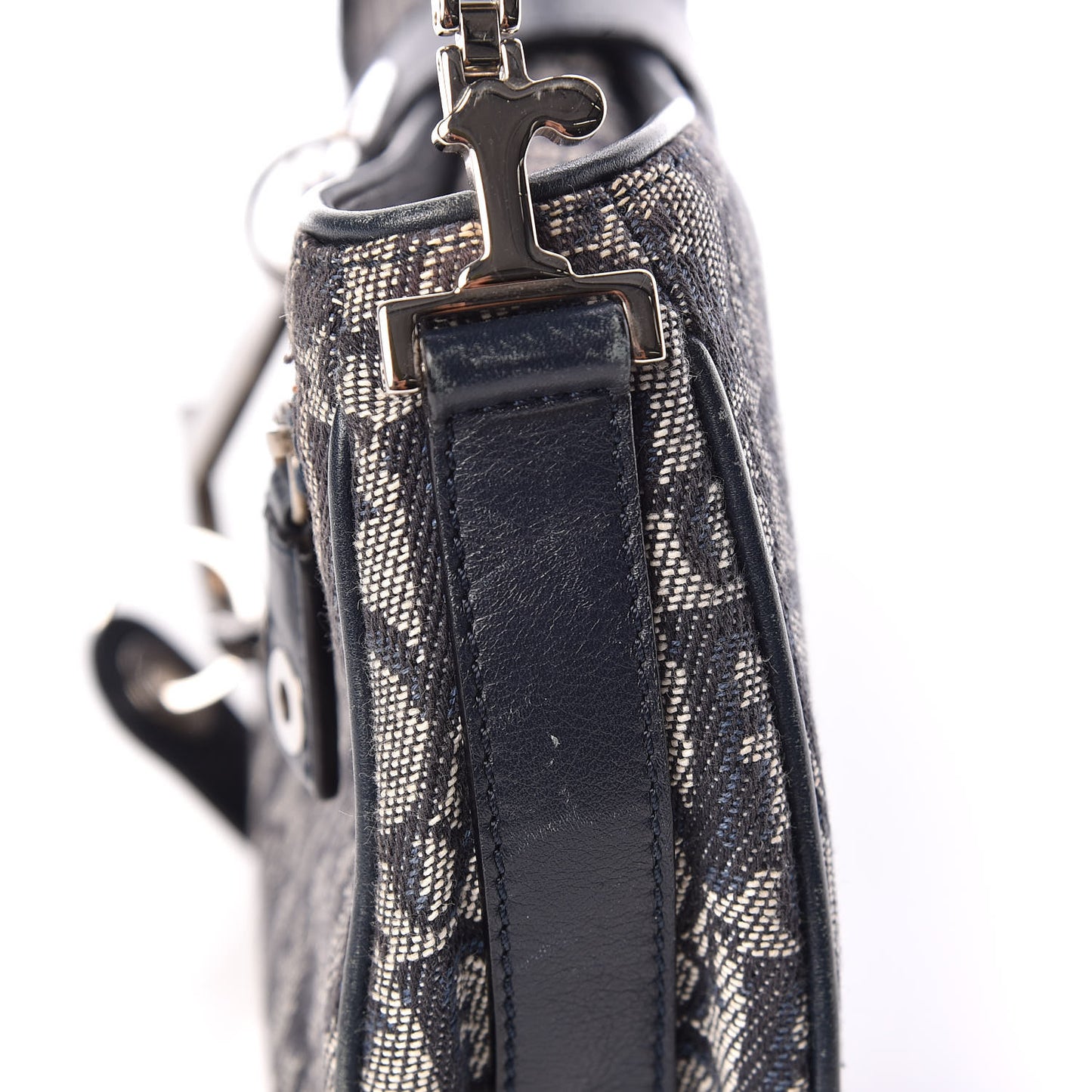 Monogram Charm Shoulder Bag Navy