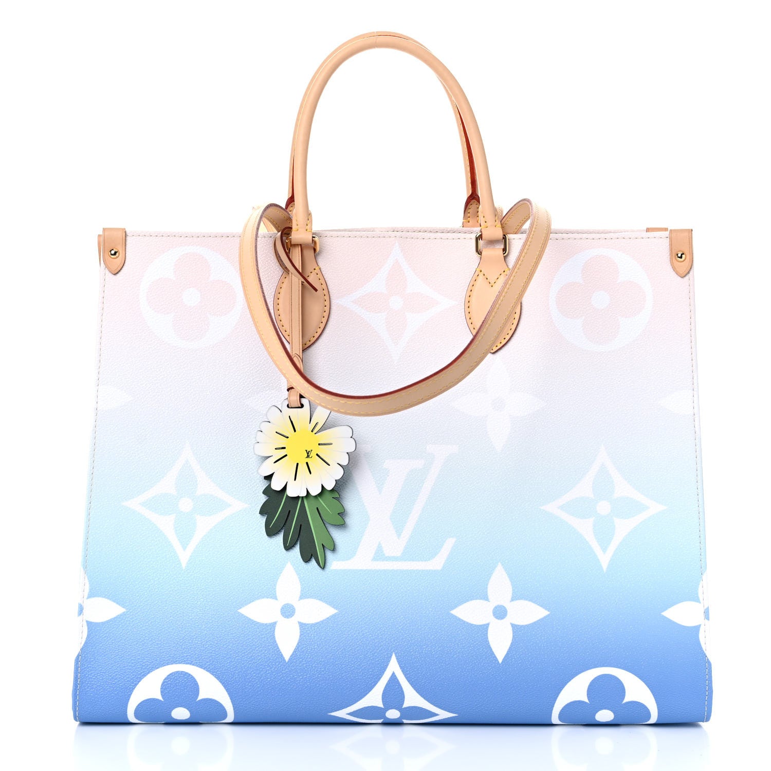 Louis Vuitton Monogram Giant By The Pool Onthego GM Blue 1 of 10