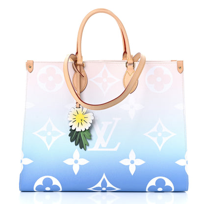 Louis Vuitton Monogram Giant By The Pool Onthego GM Blue 1 of 10