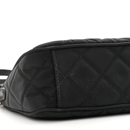 Prada Nylon Tessuto Impuntu Quilted Crossbody Bag Black 9 of 10