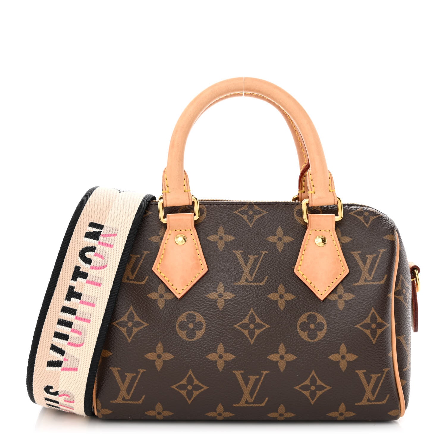 Louis Vuitton Monogram Speedy Bandouliere 20 Black 1 of 11