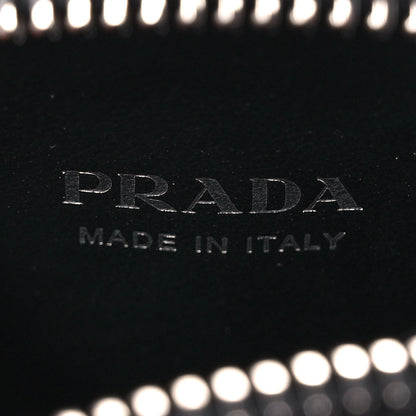 Prada Grace Lux Triangle Shoulder Bag Black 10 of 14