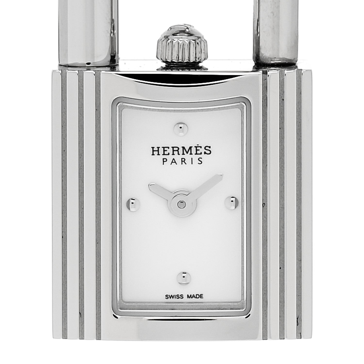 Hermes Stainless Steel 16mm Kelly Quartz Watch 5 of 10