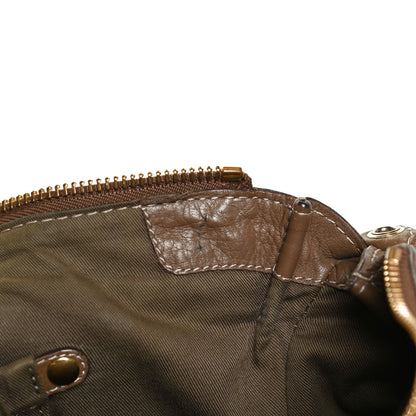 Chloe Calfskin Medium Marcie Satchel Barbour Khaki 14 of 15