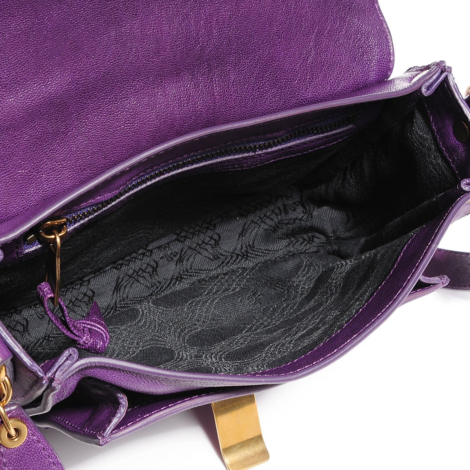 Proenza Schouler Leather PS1 Pouch Messenger Bag Veruca Salt 5 of 13