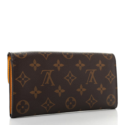 Louis Vuitton Monogram Emilie Wallet Mimosa 3 of 7