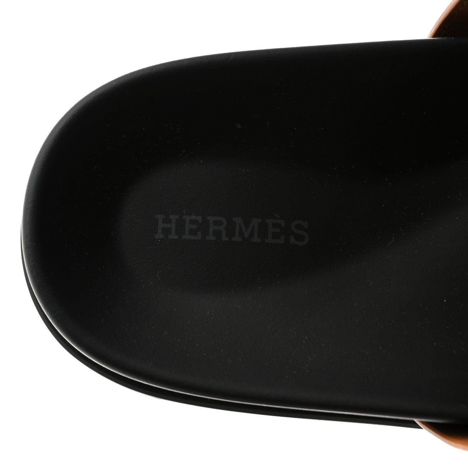 Hermes Calfskin Mens Chypre Sandals 43 Gold 6 of 9